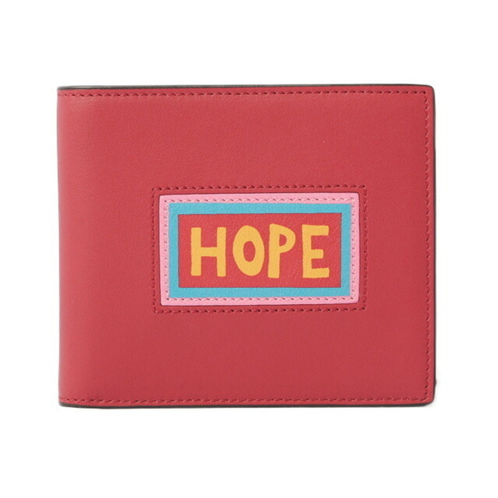 Fendi wallet Billfold VOCABULARY strawberry black